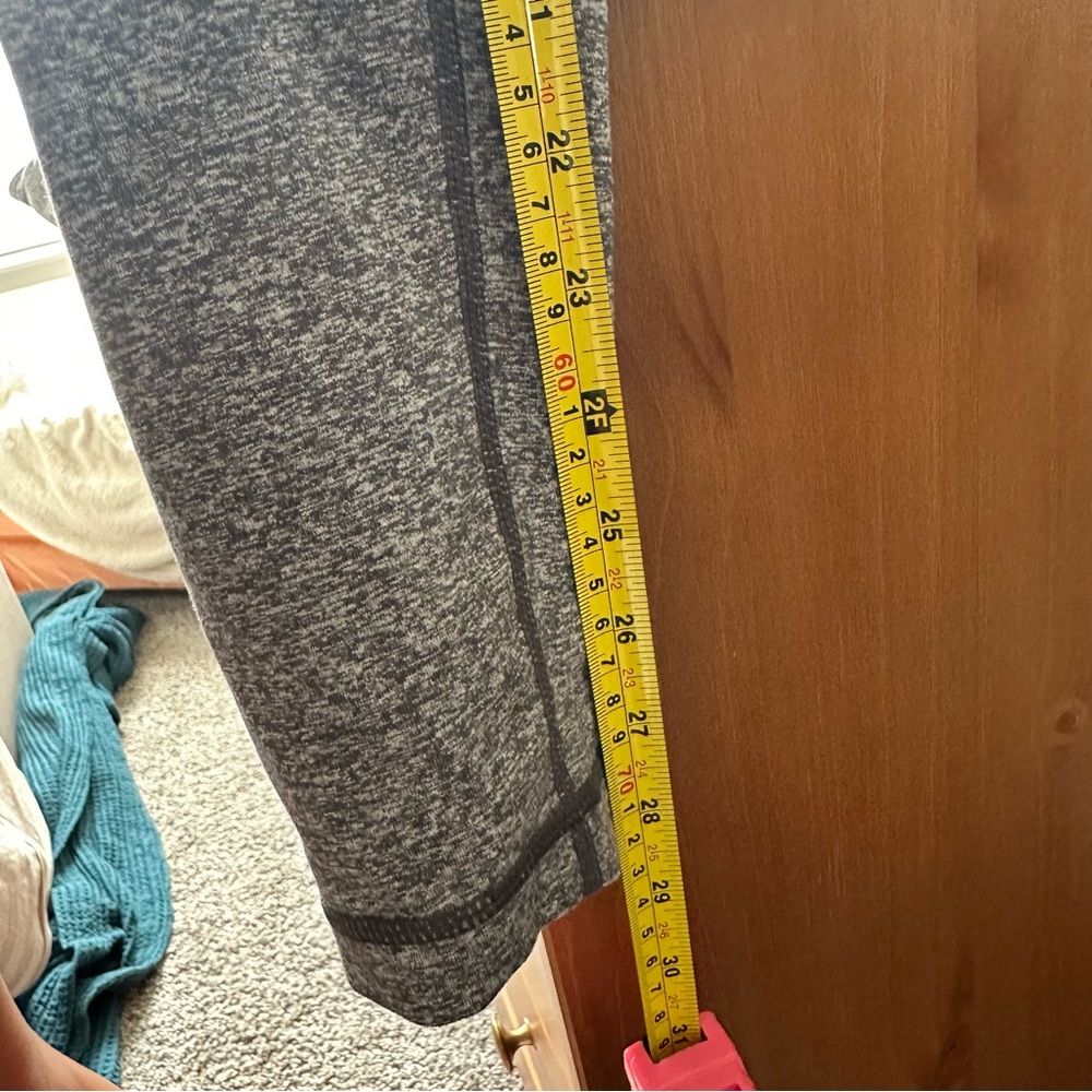 🖤❣️ Zella Nordstrom Active Yoga High Waist Legging Heather Grey Size XL - Picture 4 of 8